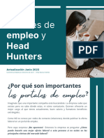 Guía Portales de Empleo y Head Hunters Junio 2022