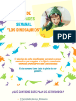 Ebook Plan de Actividades Dinosaurios Con Anexo