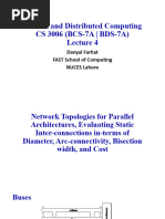 Lecture 4 Network Topologies For Parallel Architecture