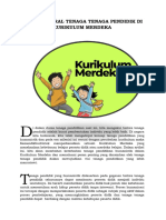 Peran Sentral Tenaga Tenaga Pendidik Di Kurikulum Merdeka