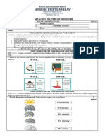 EVALUACIÓN TERCER TRIMESTRE Subnivel Elemental