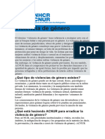 02 Violencia de Género CNUR - UNHCR