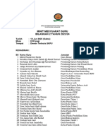 Minit Mesyuarat Kurikulum Bil 2 2023