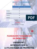 Unidad I. - Introduccion A La Planeaciã N de Proyectos