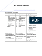 Maths Y13 Revsision Guide Maths