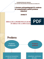 Predarea. Invațarea - Activități de Bază Ale Procesului de Învățământ