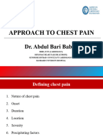 Approach To Chesst Pain