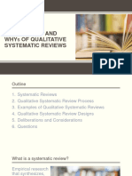 Qualitative Systematic Review Webinar Woglemuth
