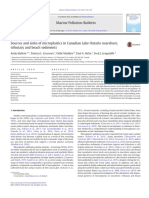 Sources and Sinks of Microplastics in Canadian Lake Ontario Nearshore, Tributary and Beach Sediments