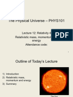 PHYS101 Lecture 12