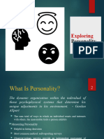 Session 3-4 Personality