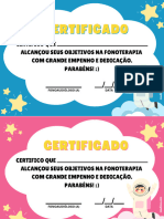 Certificados de Alta - Meufono