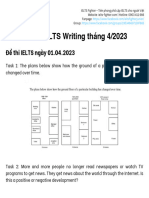 Đề Thi Writing 4 - 2023 (P1)