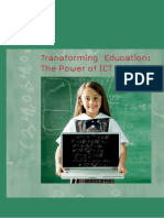 Transforming Education: The Power of ICT Policies: United Nations (Gxfdwlrqdo6Flhqwl¿Fdqg Cultural Organization