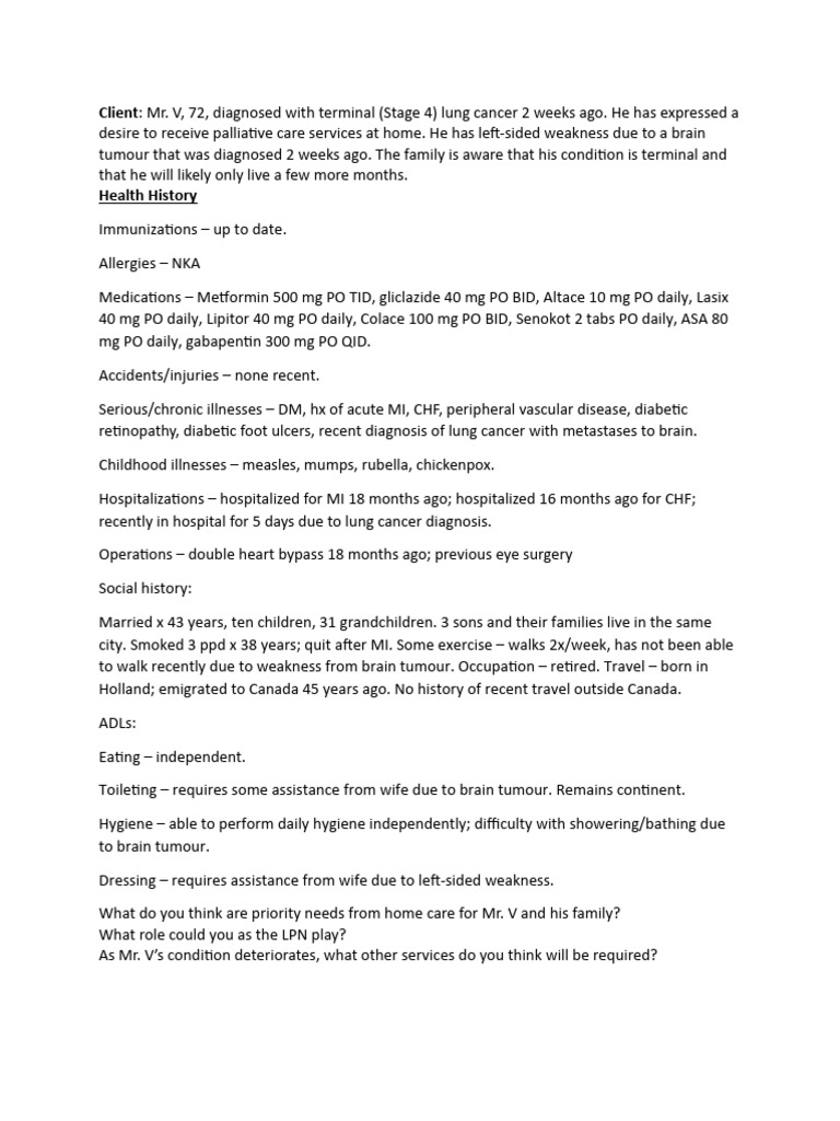 Mr. V Case Study PDF