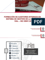 Presentación - Curso Auditor Interno ISO 39001