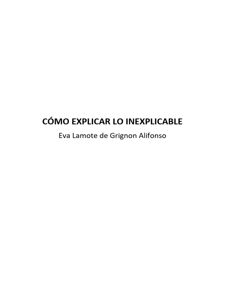 Cómo Explicar Lo Inexplicable | PDF | Baruch Spinoza | Capitalismo