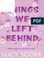 Things We Left Behind Lucy Score ROMANA