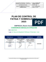 SSOMA-PLN-002 Plan de Control Fatiga Somnolencia Rev3