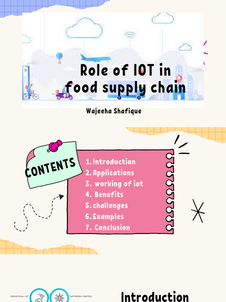 Wajeeha Iot Supply Chain | PDF | Internet Of Things | Computing