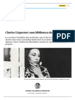 Clarice Lispector - Una Biblioteca de Secretos - Cultura - EL PAÍS