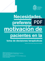 Necesidades, Preferencias y Motivación de Pacientes en La Toma de Decisiones Terapéuticas