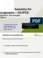 Physical Chemistry For Engineers - CE1PCE - Session 4 - Free Energies - Video 3