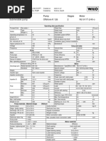 Ades Pump Data Sheet K126