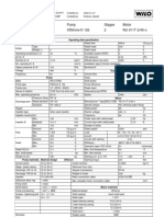 Ades Pump Data Sheet K126