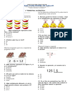 3 Trimestral de Matemáticas