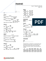 Messiah (Orchestral) (Francesca Ba... ) Chord Chart - D - 2 Column Layout