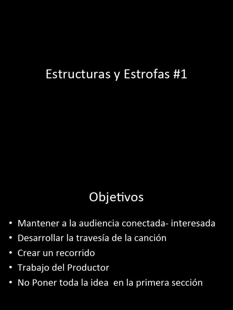 Estructuras y Estrofas Parte 1 | PDF | Rima | Poesía