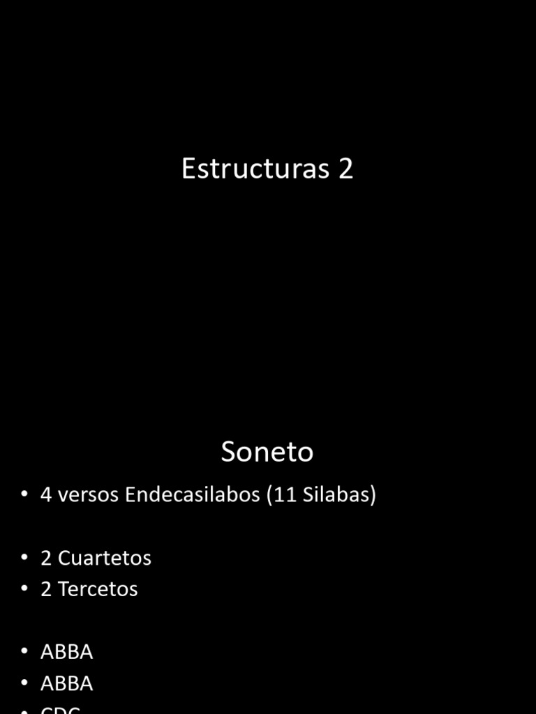 Estructuras Poéticas: Sonetos y Décimas | PDF | Teoría literaria | Poesía