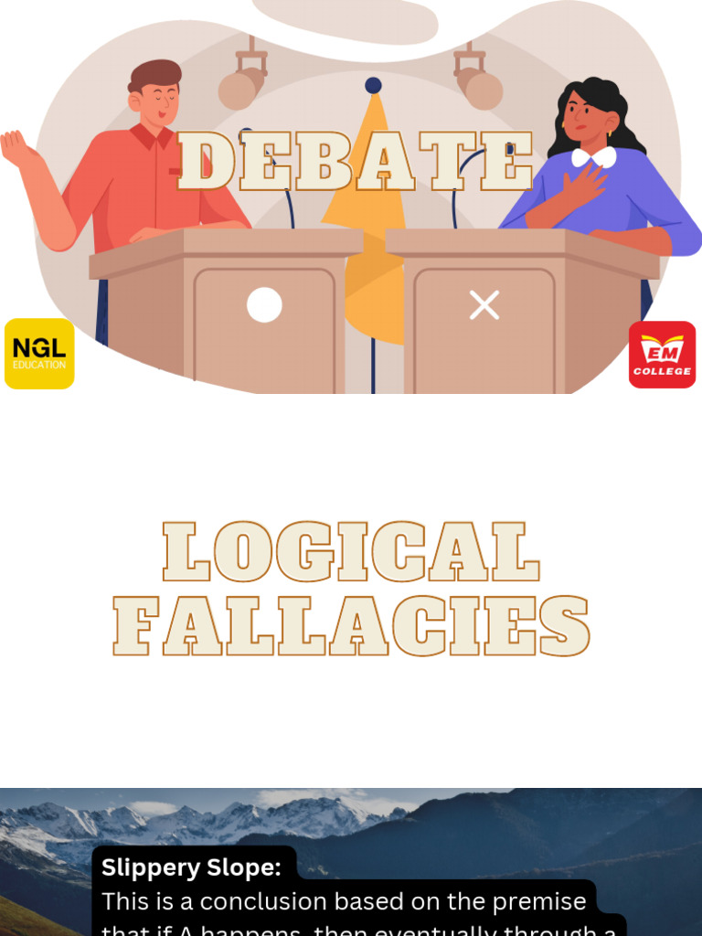Debate (3) - 2 | PDF | Argument | Fallacy
