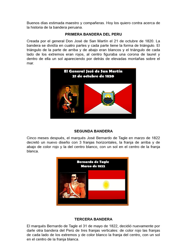 Historia Bandera | PDF