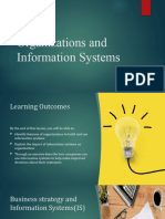 Organizations and Information Systems