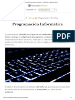 ¿Qué Es Programación Informática - Su Definición y Significado (2021)