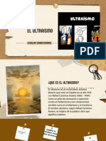 Presentación Diapositivas Historia Scrapbook Marrón y Beige