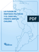 Análisis: "La Fusion de Partidos Politicos y El Caso Del Frente Amplio Chileno"