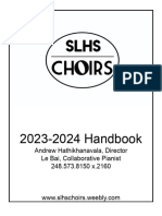Choir Handbook 2023-24