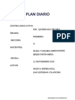 Plan Diario