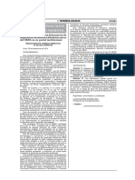 RCD 033-2014-OEFA-CD (Proyecto Reglamento Medidas Administrativas - EL PERUANO)