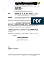 Informe #284-2022-Erp-Uslp-Gm-Mdi - Aprobacion Del Plan de Manejo Ambiental-Alto Rayo
