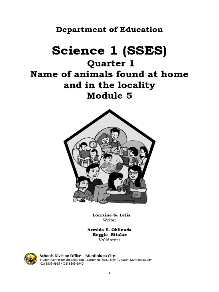 SSES Science 1 Module 5 | PDF