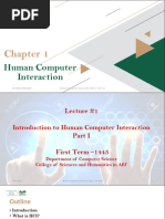 CS 412 Lec1 Part1 Introduction To Human Computer Interaction