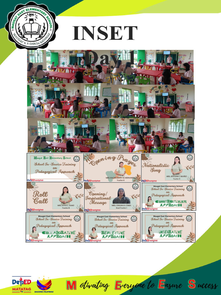 Narrative Report Inset 2024 PDF Learning Inquiry Based Learning