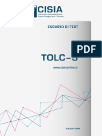 Esempio Di Prova TOLC-S (Screen Reader)