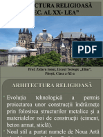 Prezentare Arhitectura Religioasa Cls. 11