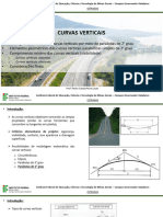 Curvas Verticais - ESTRADAS