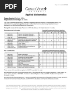 Major in Applied Mathematics